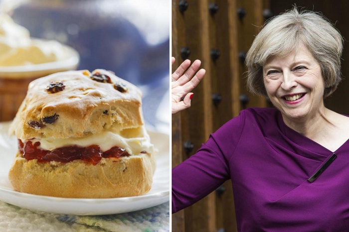 Theresa May is being roundly criticised for her scone recipe